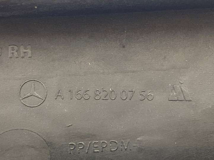 Mercedes-Benz ML W166 (2012 - 2017)  A1668200756 Декоративная решётка противотуманной фары