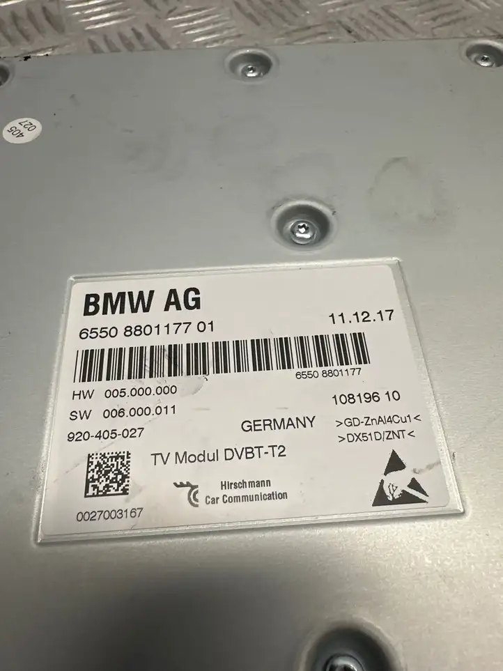 BMW X5 F15 (2013 - 2017) 005000000 Модуль управления видео — фото 4