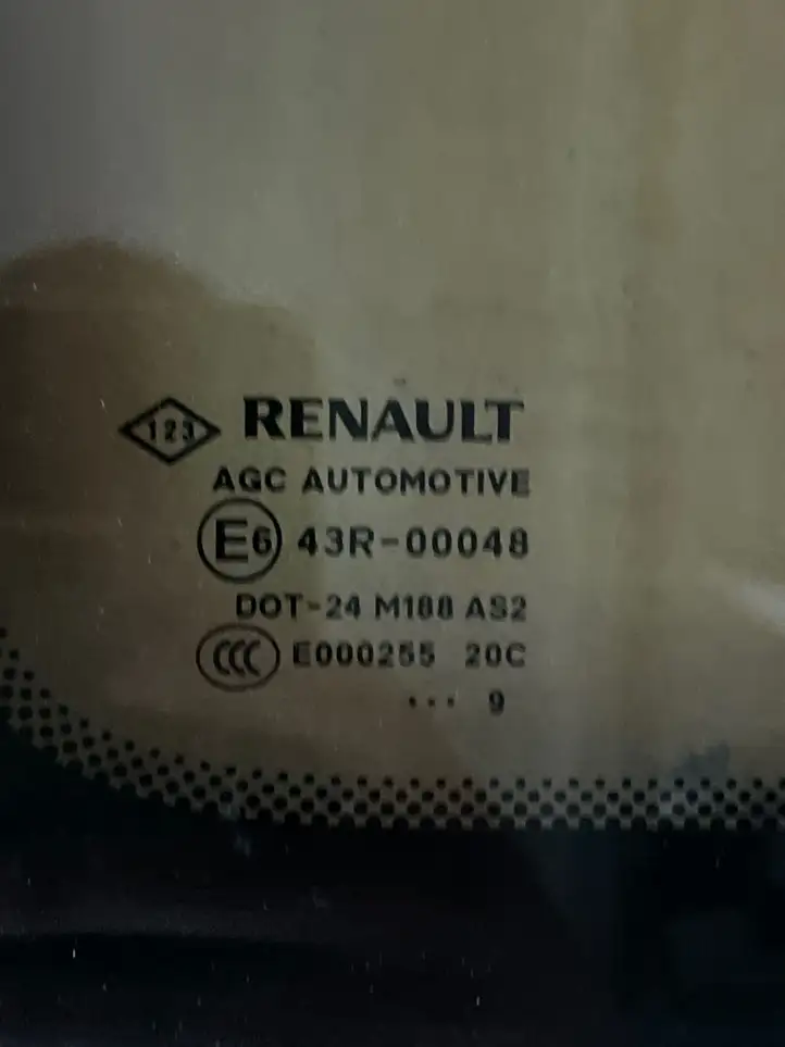 Renault Scenic III - Grand scenic III (2009 - 2016) Заднее боковое стекло — фото 2