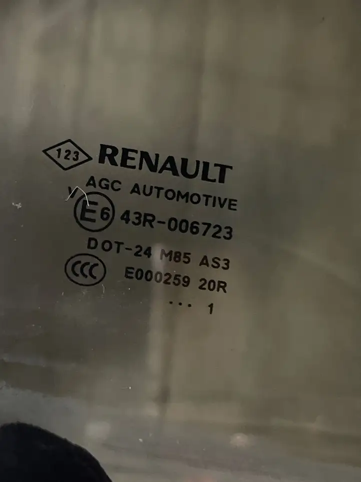 Renault Scenic III - Grand scenic III (2009 - 2016) Стекло задней двери — фото 2