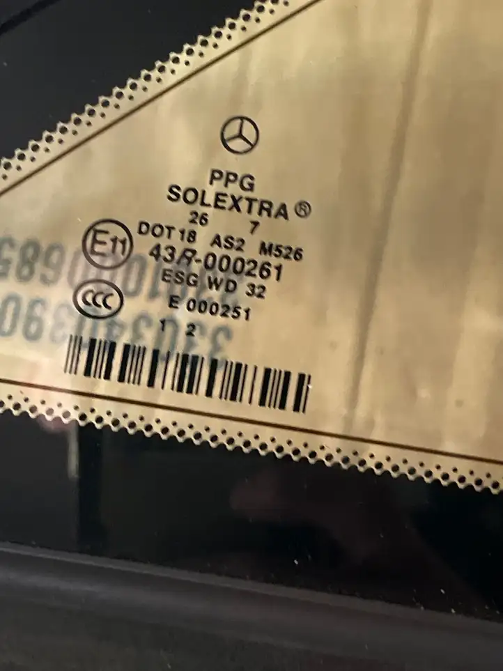 Mercedes-Benz E W211 (2002 - 2009) Заднее боковое стекло — фото 2