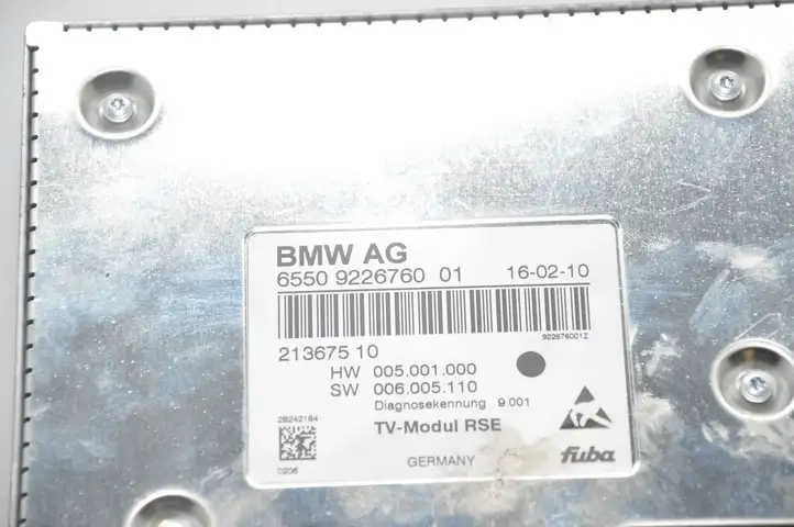 BMW 7 F01 (2008 - 2016) Модуль управления видео — фото 4