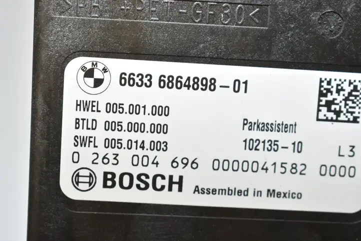 BMW 3 GT F34 (2013 - 2017) 6864898 Блок управления парктрониками — фото 4