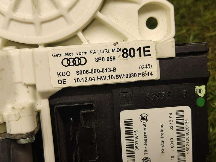 Audi A3/S3 8P (2003 - 2005)  8P0959801E электродвигатель переднего стеклоподъемника