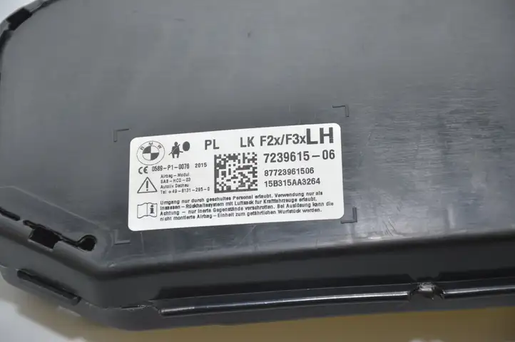 BMW 3 F30 F35 F31 (2012 - 2018) 7239615 Подушка безопасности сиденья — фото 5