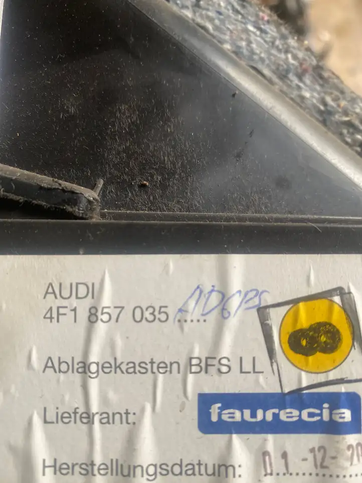 Audi A6 S6 C6 4F (2004 - 2008) 4F1857035 Вещевой ящик — фото 2