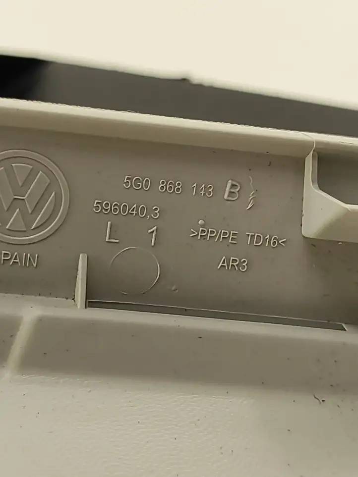 Volkswagen Golf VII (2013 - 2019) 5G0868143B Обшивка стойки A — фото 4