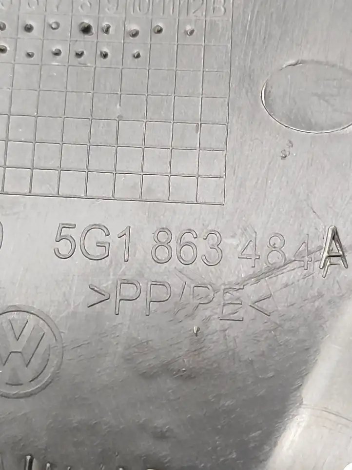 Volkswagen Golf VII (2013 - 2019) 5G1863484A Боковая отделка ногового пространства — фото 6