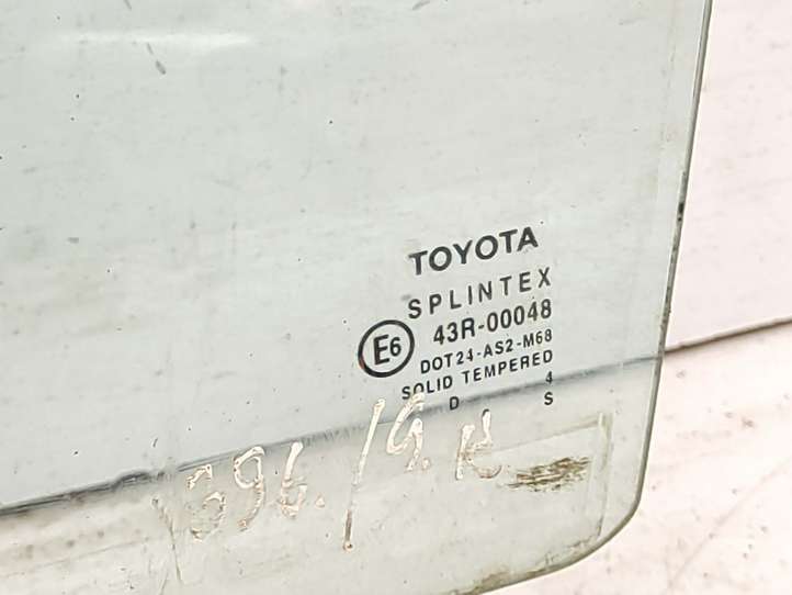 Toyota Corolla E120 E130 (2004 - 2007)  43R00048 Основное стекло задних дверей