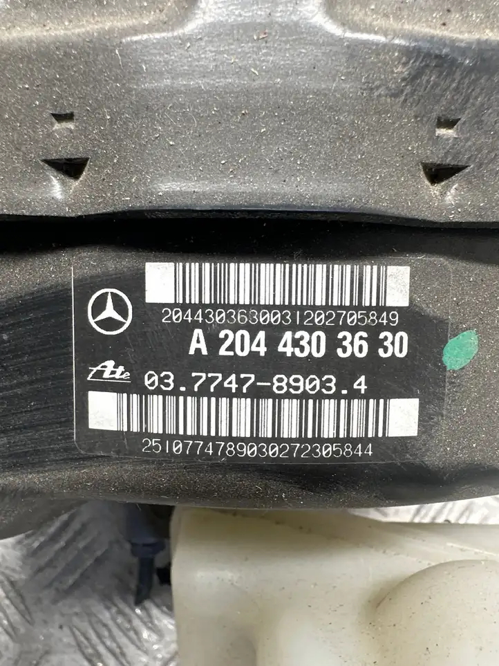 Mercedes-Benz C W204 (2007 - 2014) A2044303630 Вакуумный усилитель тормозов — фото 3