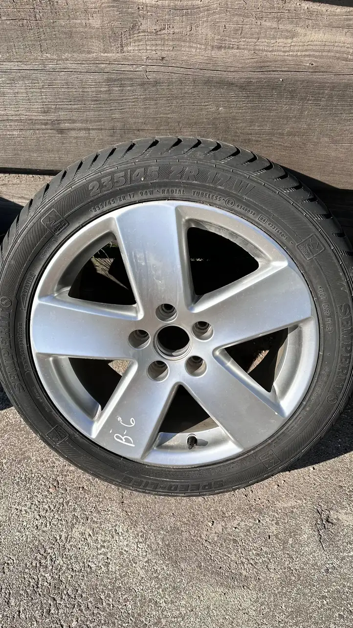 Volkswagen PASSAT B6 (2005 - 2010) 3C0601025E Легкосплавный колесный диск R17 — фото 1
