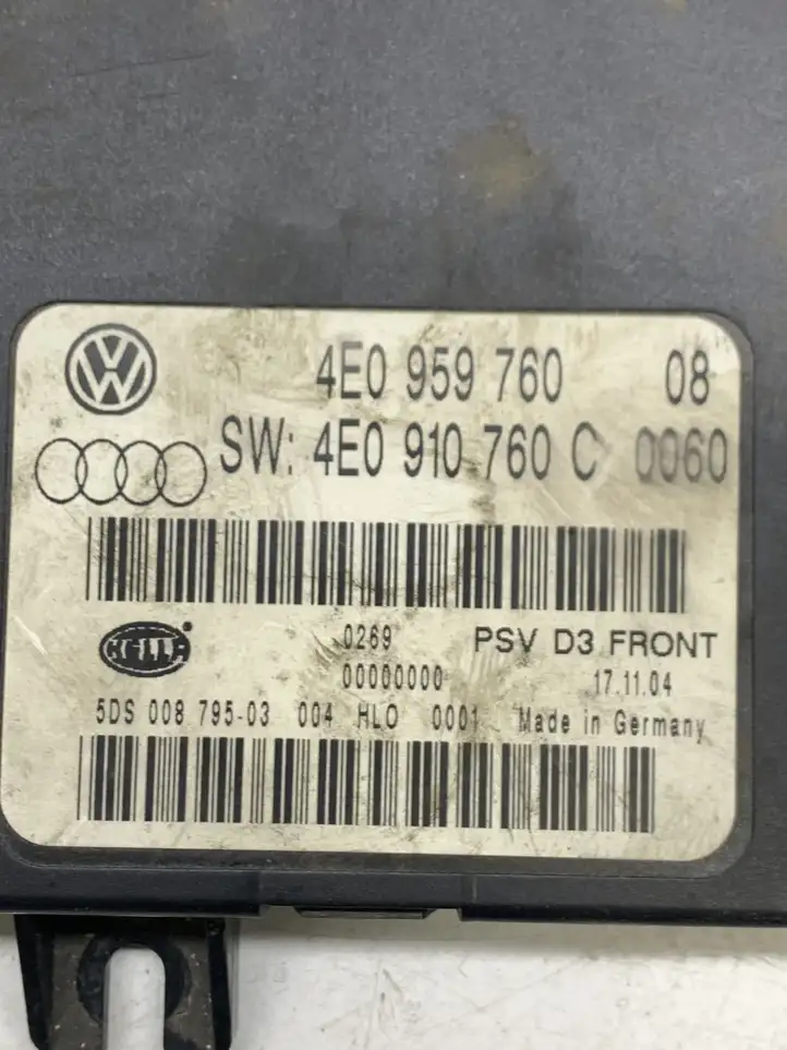 Audi A8 S8 D3 4E (2002 - 2005) 4E0959760 Электродвигатель сиденья — фото 2