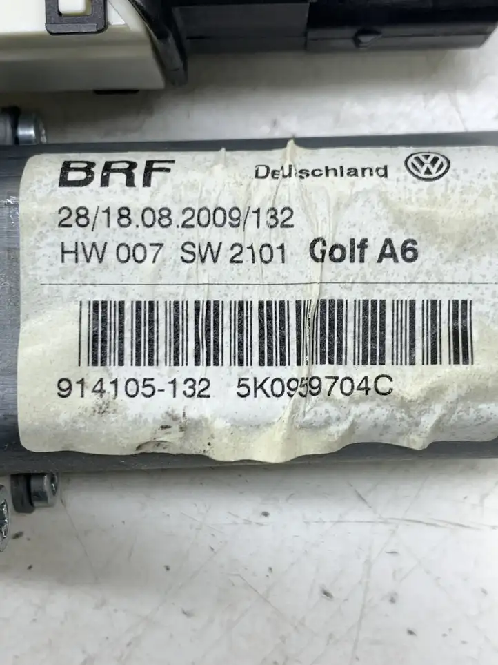 Volkswagen Golf VI (2009 - 2013) 5K0959704C Стеклоподъемник задней двери — фото 3