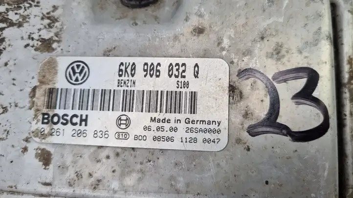 Volkswagen Golf IV (1998 - 2005) 6K0906032Q Блок управления двигателем (ЭБУ) — фото 1