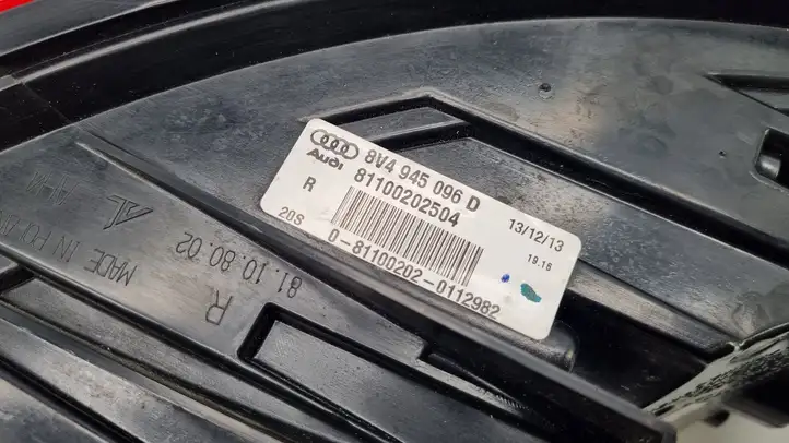 Audi A3/S3 8V (2012 - 2016) 8V4945096D Задний фонарь в кузове — фото 6