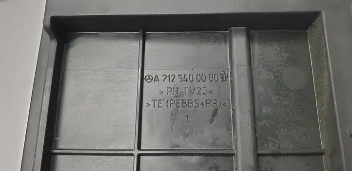 Mercedes-Benz E W212 (2009 - 2016) A2125400080 Крышка ящика предохранителей — фото 4