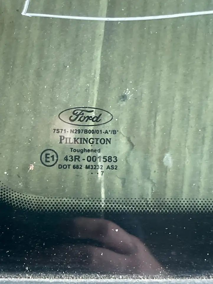 Ford Mondeo MK IV (2007 - 2014) Заднее боковое стекло — фото 2