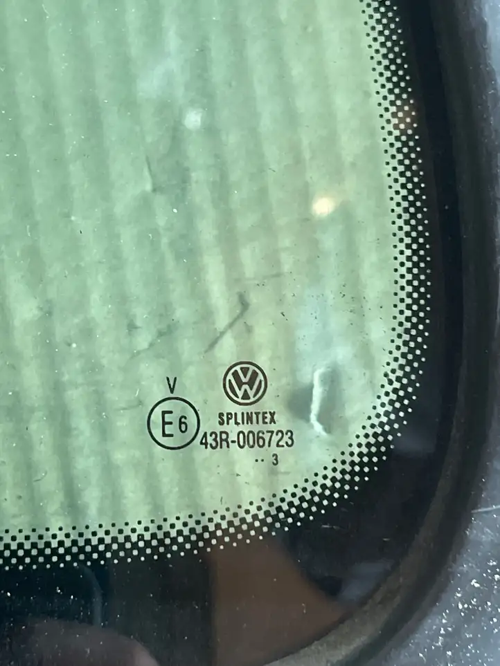 Volkswagen Touran I (2003 - 2010) Заднее боковое стекло — фото 2