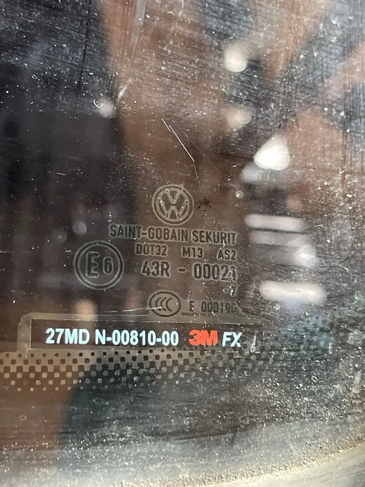 Volkswagen PASSAT B6 (2005 - 2010) Заднее боковое стекло — фото 2
