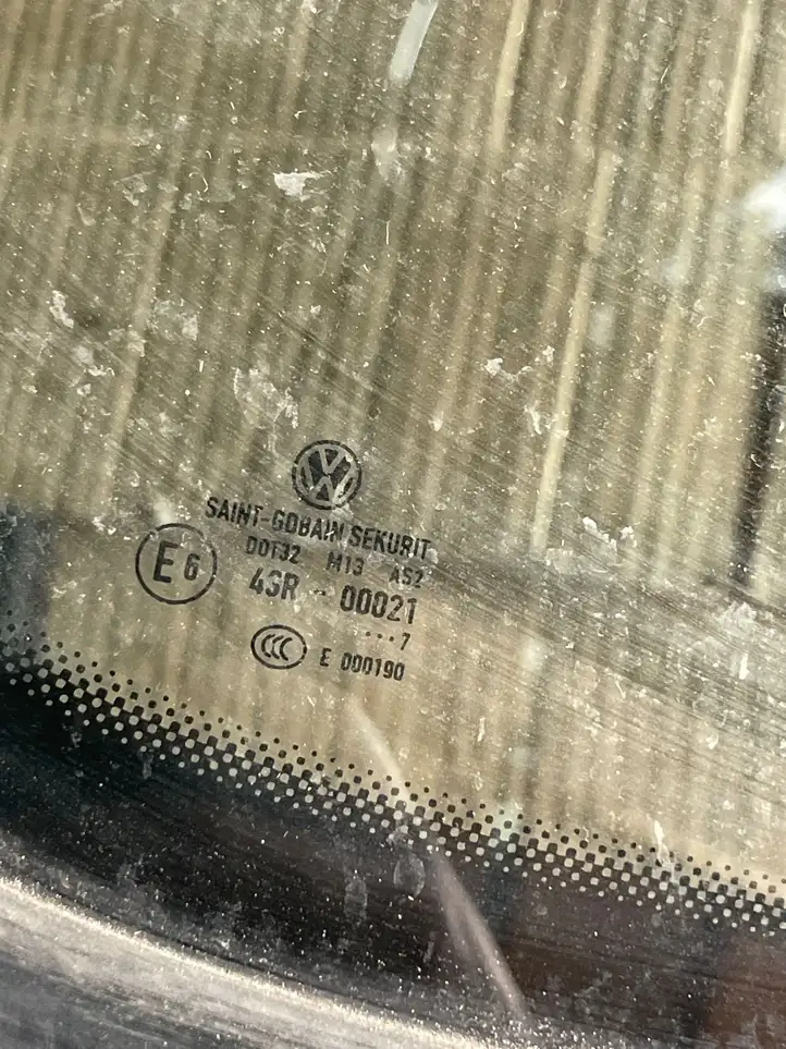Volkswagen PASSAT B6 (2005 - 2010) Заднее боковое стекло — фото 2