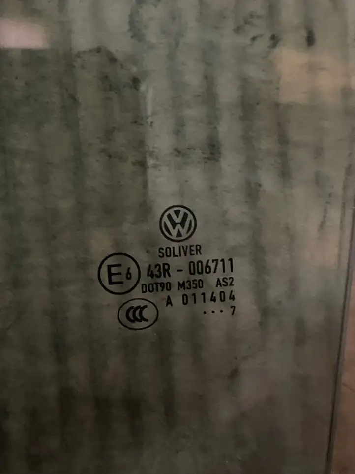 Volkswagen PASSAT B6 (2005 - 2010) Стекло задней двери — фото 2