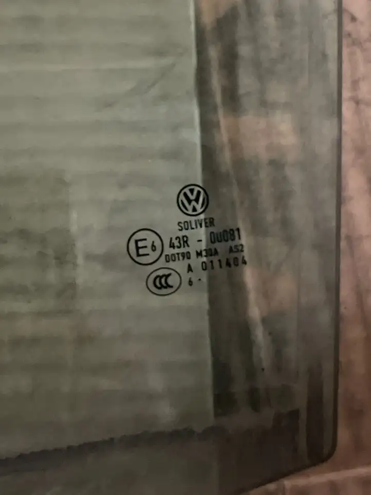 Volkswagen PASSAT B6 (2005 - 2010) Стекло задней двери — фото 2