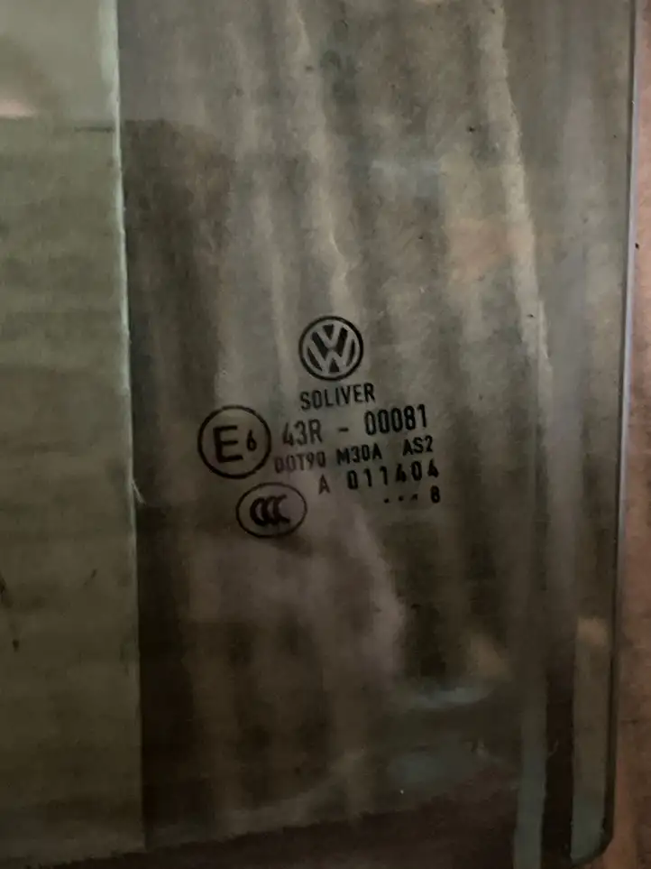 Volkswagen PASSAT B6 (2005 - 2010) Стекло задней двери — фото 2