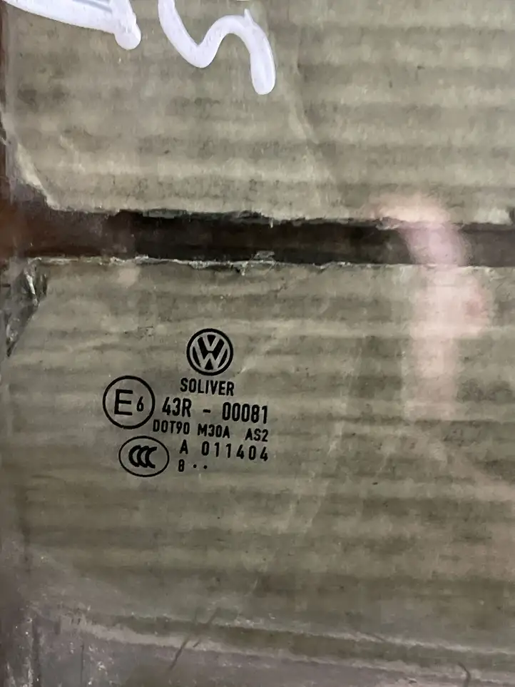 Volkswagen PASSAT B6 (2005 - 2010) Стекло задней двери — фото 2