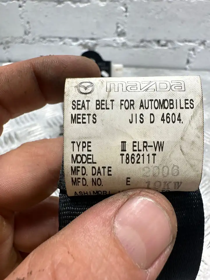 Mazda 5 (2005 - 2010) T86211T Задний ремень безопасности — фото 3