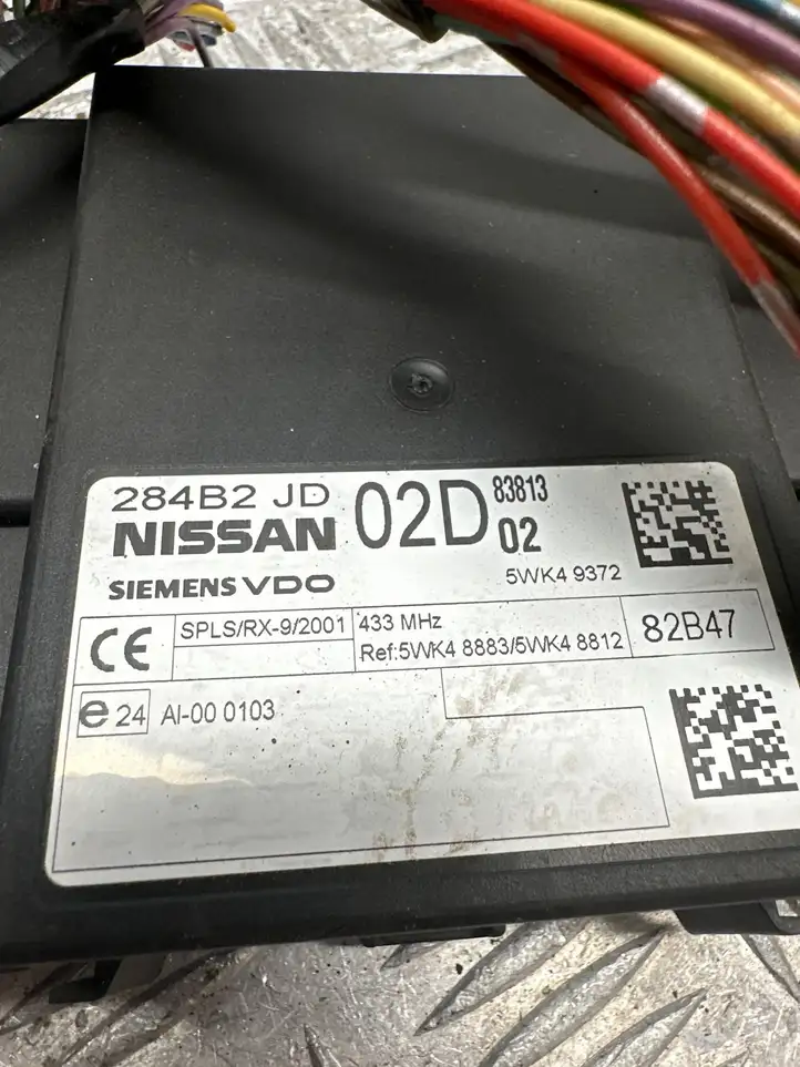 Nissan Qashqai (2006 - 2010) 284B2JD02D Модуль комфорта — фото 2
