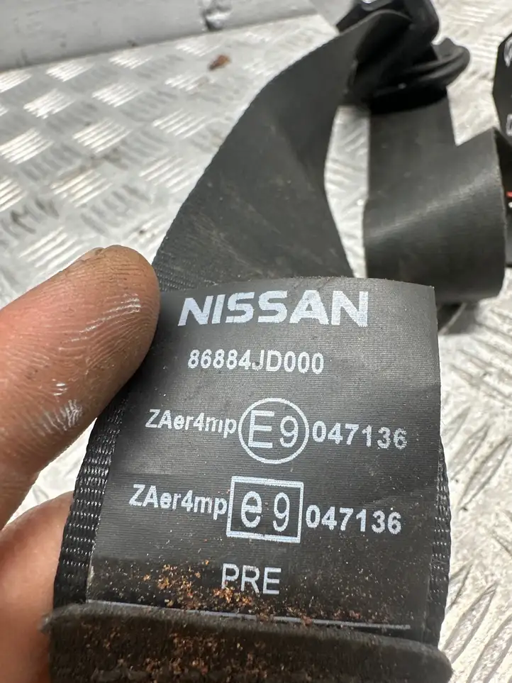 Nissan Qashqai (2006 - 2010) 86884jd000 Передний ремень безопасности — фото 3