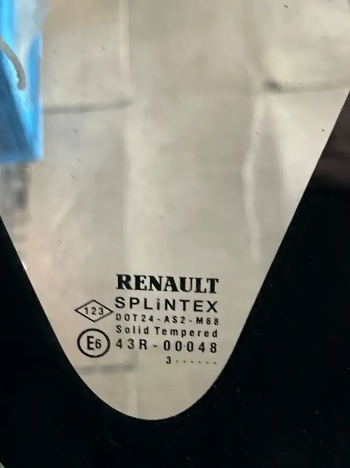 Renault Scenic II - Grand scenic II (2003 - 2006) Заднее боковое стекло — фото 2