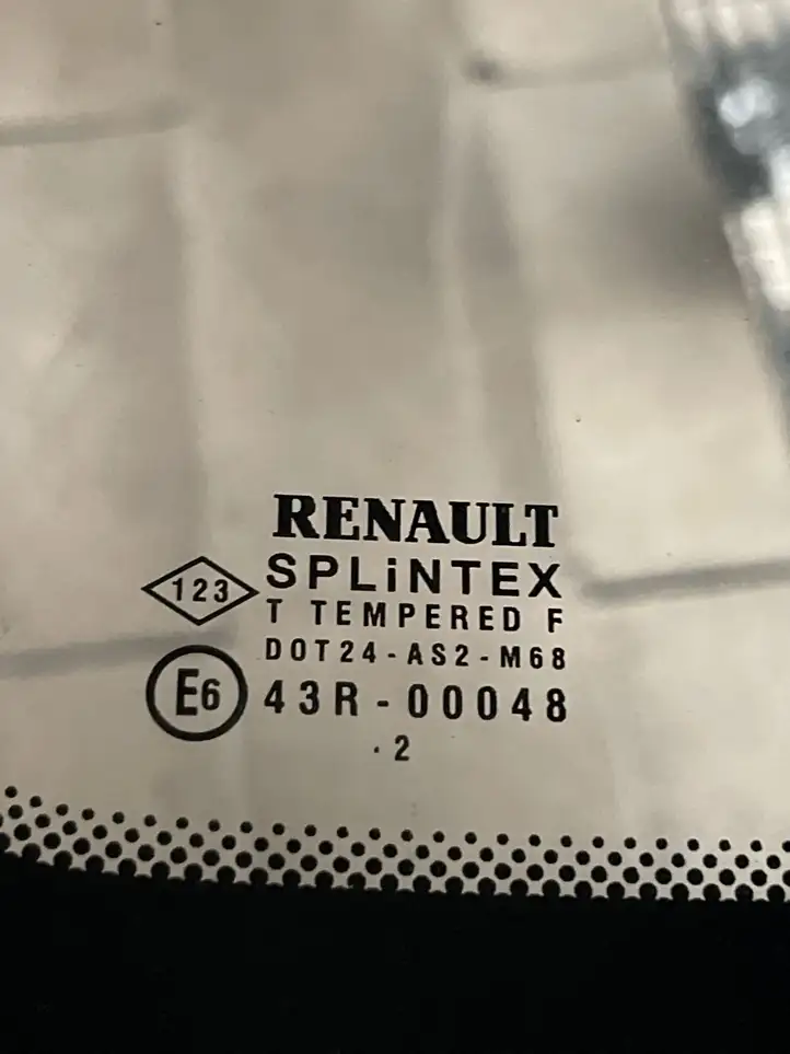 Renault Scenic II - Grand scenic II (2003 - 2006) Заднее боковое стекло — фото 2
