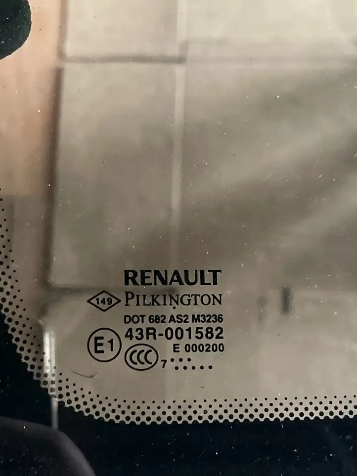 Renault Laguna II (2005 - 2007) Заднее боковое стекло — фото 2