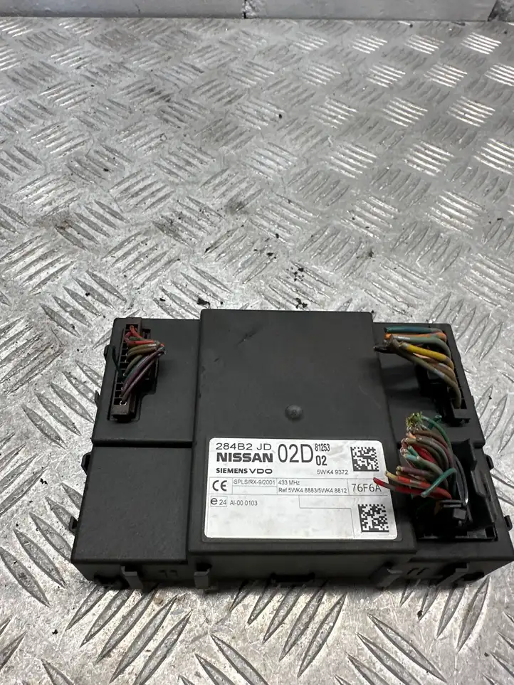 Nissan Qashqai (2006 - 2010) 284B2JD02D Модуль комфорта — фото 1