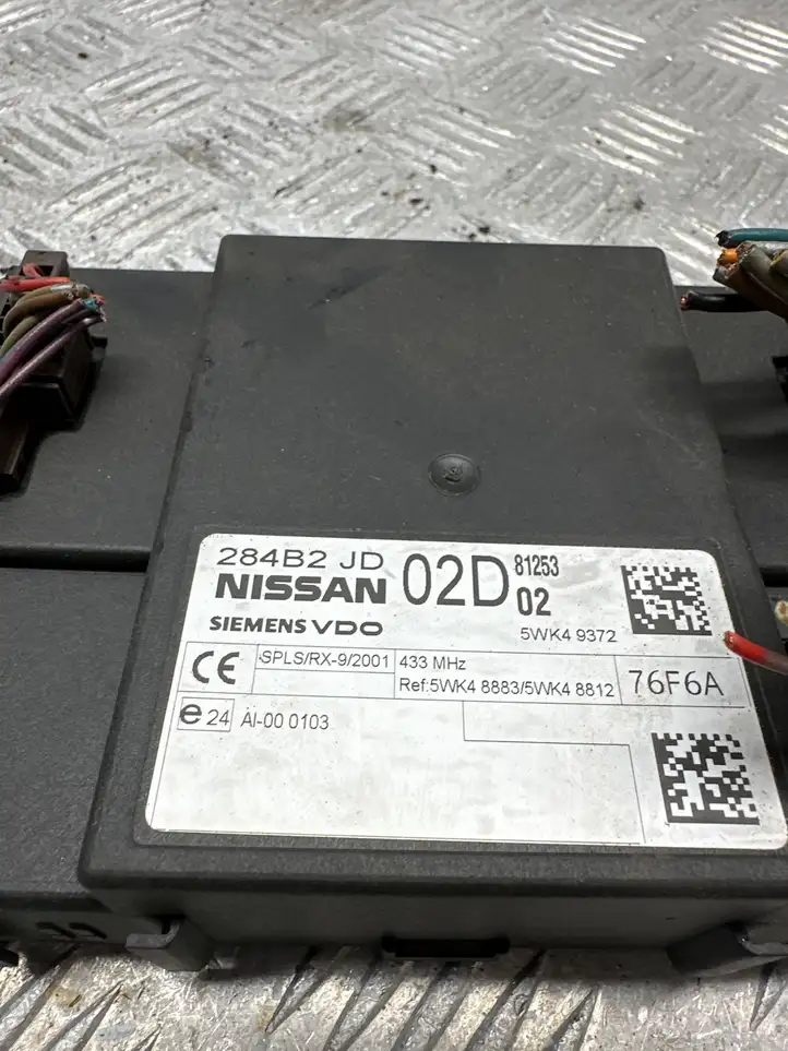 Nissan Qashqai (2006 - 2010) 284B2JD02D Модуль комфорта — фото 2