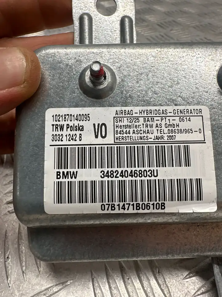 BMW 7 E65 E66 (2001 - 2008) 34824046803U Подушка безопасности двери — фото 3