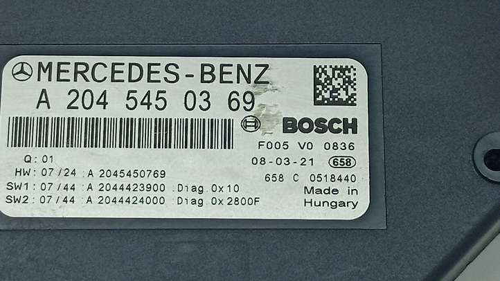 Mercedes-Benz C W204 (2007 - 2014)  A2045450369 Блок управления SAM