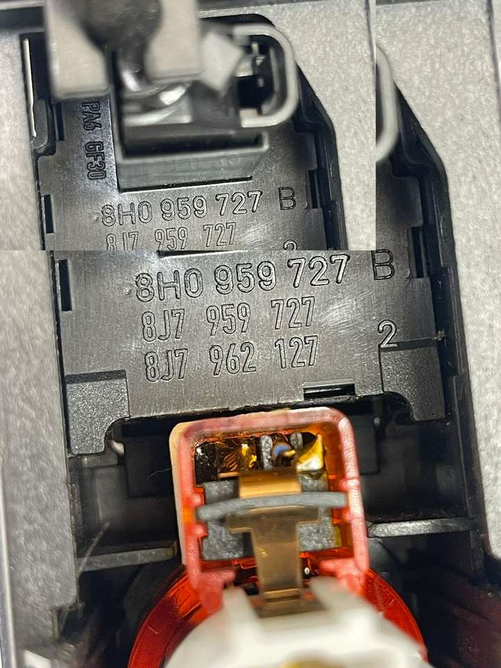 Audi A4 (2007 - 2011)  8H0959727B Включатель раздвижной крыши