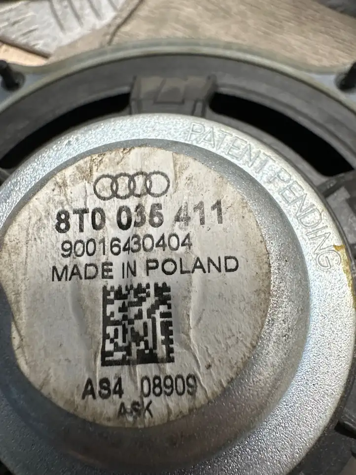 Audi A5 8T 8F (2007 - 2011) 8T0035411 Динамики задних дверей — фото 3