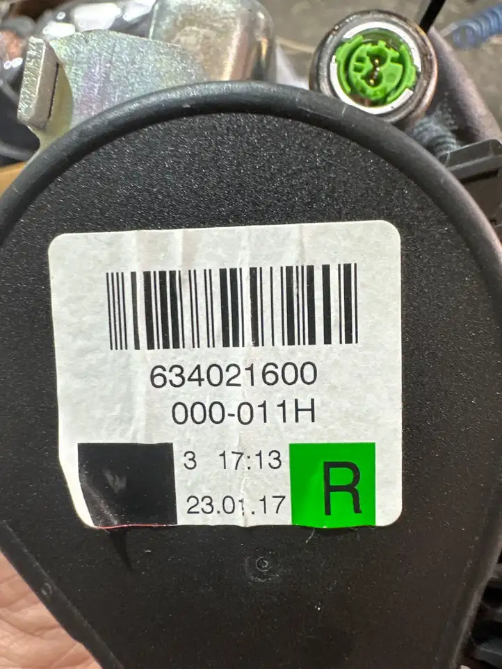 Kia Sportage (2016 - 2018) 634021600 Задний ремень безопасности — фото 3