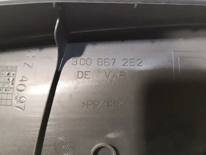 Volkswagen PASSAT B7 (2011 - 2014) 3C0867292 Нижняя обшивка стойки B — фото 8
