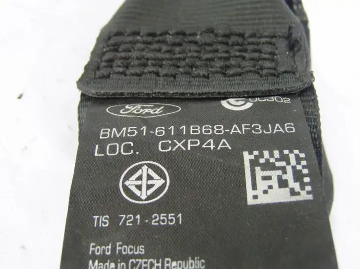 Ford Focus (2011 - 2015) Задний ремень безопасности — фото 2
