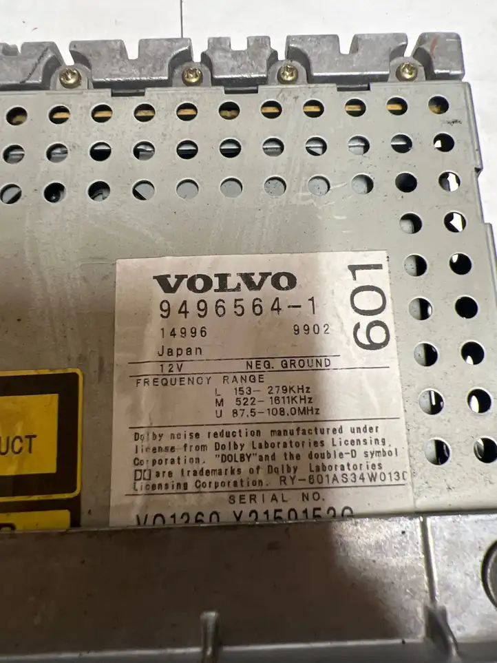 Volvo S80 (1998 - 2004) 94965641 Магнитола / мультимедийная система — фото 3