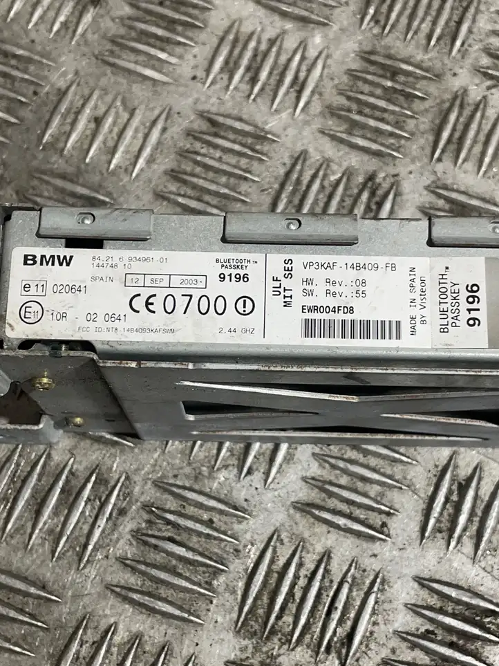 BMW 3 E46 (1998 - 2005) 6934961 Bluetooth модуль — фото 4