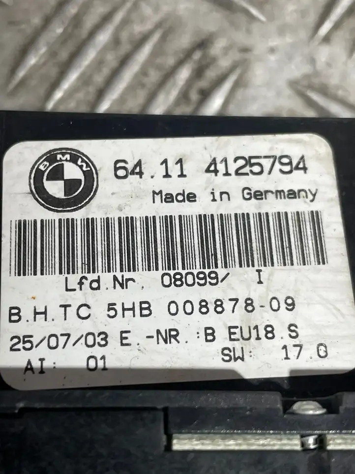 BMW 3 E46 (1998 - 2005) 4125794 Блок управления климат-контролем — фото 3