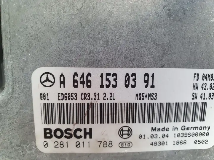 Mercedes-Benz Vito Viano W639 (2003 - 2010) A6461530391 Комплект системы зажигания — фото 3