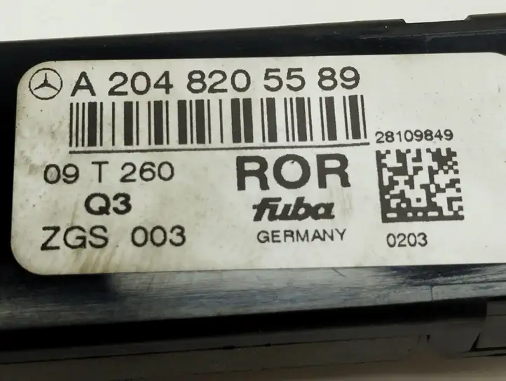 Mercedes-Benz C W204 (2007 - 2014) A2048205589 Усилитель антенны — фото 10
