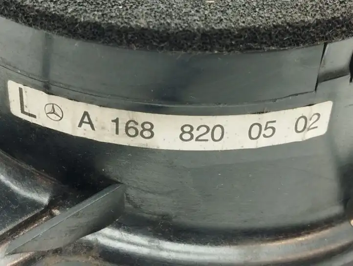 Mercedes-Benz A W168 (1997 - 2004) A1688200502 Динамики задних дверей — фото 9
