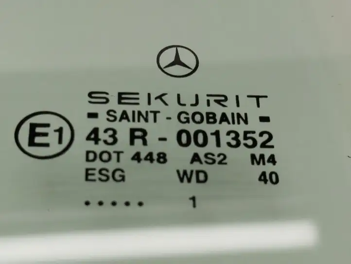 Mercedes-Benz A W168 (1997 - 2004) 001352 Стекло задней двери — фото 5